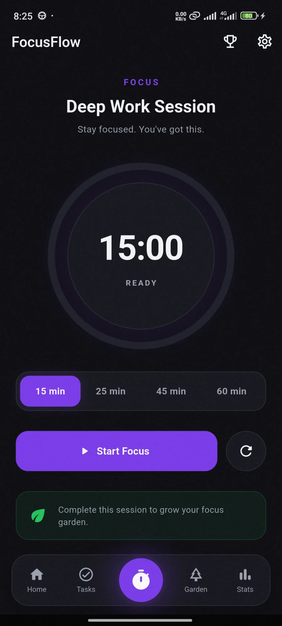 FocusFlow focus timer